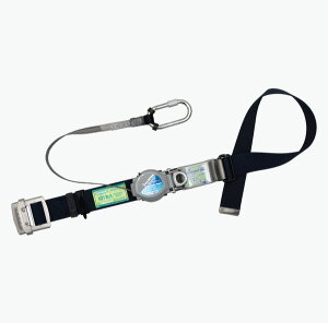 【ポイント10倍】藤井電工 消防活動用ベルト TB-TRL-521-BLK 消防 レスキューギア 2wayリトラ 巻取式 軽量 安全帯