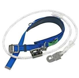 【ポイント10倍】藤井電工 WP-FC-11 柱上安全帯（U字吊り専用） 墜落制止用器具 柱上作業対応型 屋内高所 電気工事 ビニロンロープ