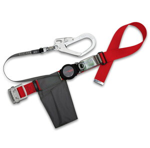 【ポイント10倍】藤井電工 TB-ORL-593SV 胴ベルト ワン・ハンドリトラ 墜落制止用器具 胴ベルト型 軽量バックル 軽量フック SV回転フック 軽量モデル