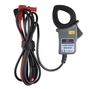 【ポイント10倍】 共立電気計器 KYORITSU ACクランプセンサ 8161 AC100Aまでの電流−電圧変換器