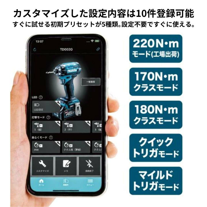 楽天市場】【ポイント10倍】マキタ 40V 充電式インパクトドライバー 