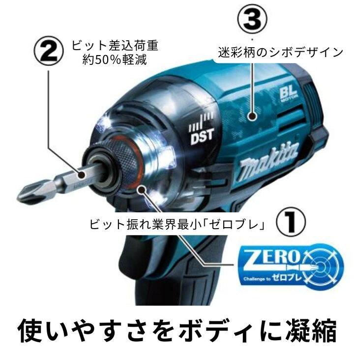 楽天市場】【ポイント10倍】マキタ 40V 充電式インパクトドライバー 