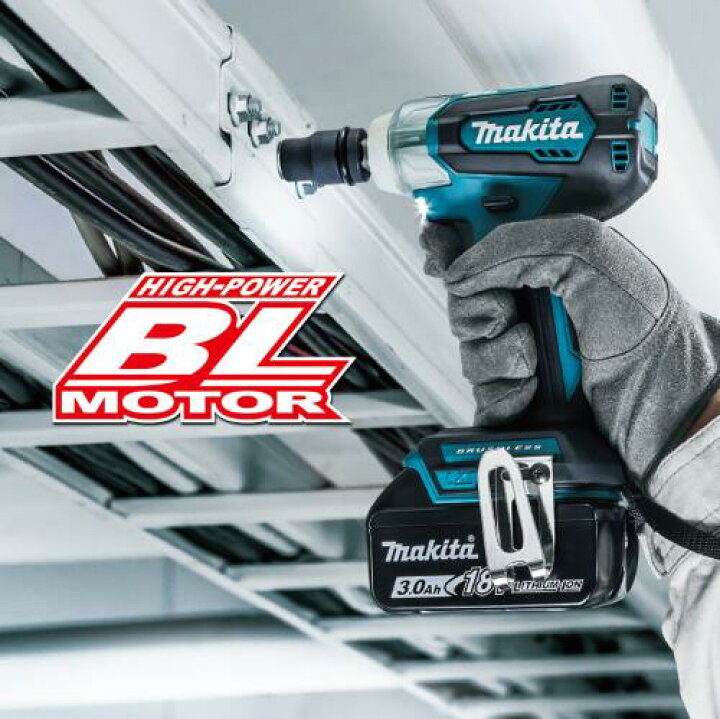 楽天市場】【ポイント10倍】makita マキタ TW181D バッテリー2個 18V 