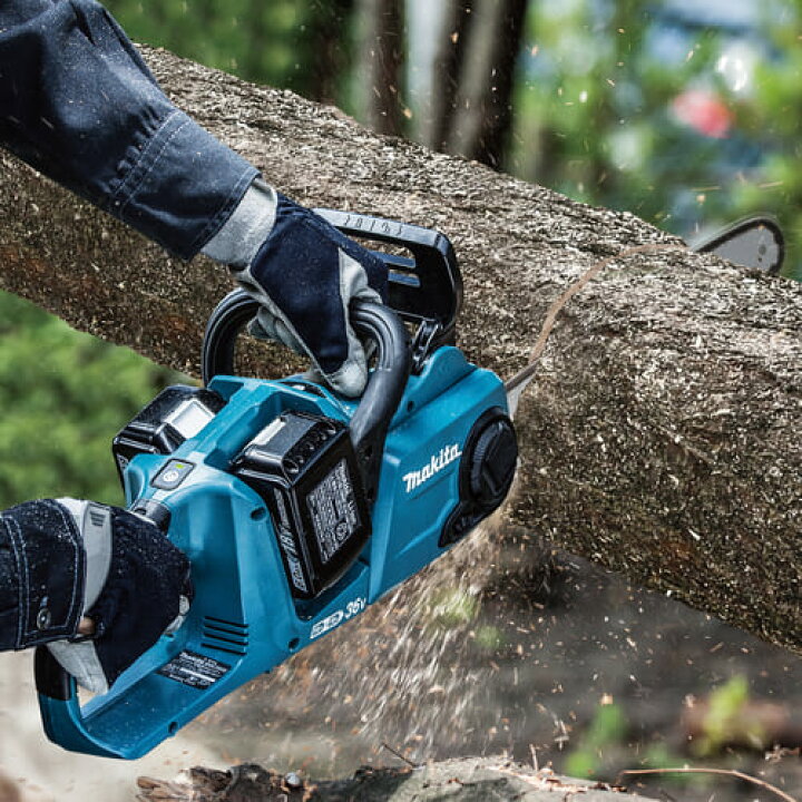 楽天市場】【ポイント10倍】makita マキタ 充電式チェーンソー セット 