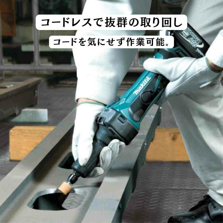 楽天市場】【ポイント10倍】マキタ 18V 充電式ハンドグラインダ セット 