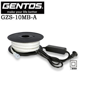 y|Cg10{zGENTOS WFgX GZS-10MB-A 𖾂邭Ƃ炷A@\e[v^LEDCg