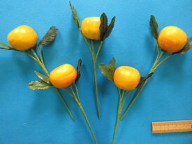 アートフラワー（造花）オレンジ