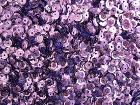 スパンコール　亀甲6mm（100g・7000枚）メタル紫