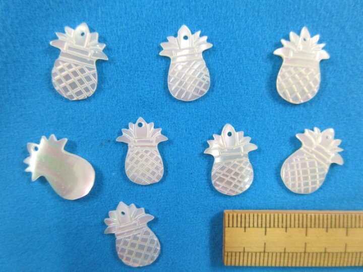 楽天市場】シェルパーツ パイナップルオフ白 : 手芸ナカムラ 