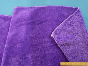 ソフトボア生地(ブランケット・M)紫系(1m×1.4m)