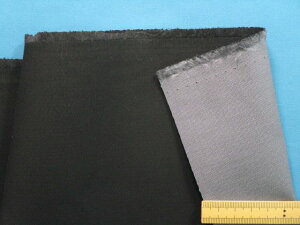 綿生地(やや厚)黒(顔料プリント)(150cm幅 1.5m)