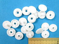 プラホック(ワンタッチ取り付け)13mm・オフ白