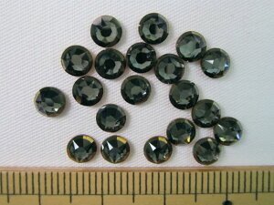 XtXL[izbgtBbNXj2078/I@Rimmed@Flatback@SS 20Black@Diamondi215j@Dorado ZiDORZ) Silver-Foiled