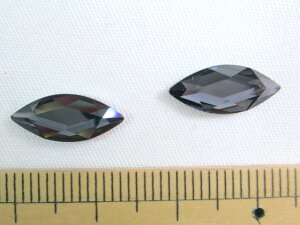 XtXL[izbgtBbNXj2201@Marquise@Flat@Back@14x6mmGraphite(253jM-Foiled