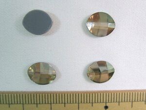 XtXL[izbgtBbNXj2204@Pure Leaf Flat Back 10x8mmCrystal(001) Golden Shadow(GHSA)@M-Foiled