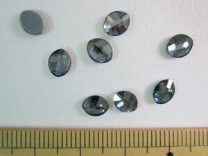 XtXL[izbgtBbNXj2204@Pure Leaf Flat Back@6x4.8mmCrystal(001) Blue Shade(BLSH) M-Foiled