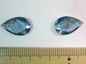 XtXL[izbgtBbNXj2303@Pear Flat Back@14x9mmAquamarine(202) M-Foiled