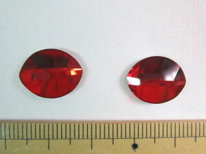 XtXL[izbgtBbNXj2204@Pure Leaf Flat Back@14x11mmLight Siam(227) M-Foiled