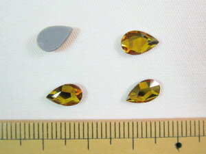 XtXL[izbgtBbNXj2303@Pear Flat Back@8x5mmSunflower(292) M-Foiled