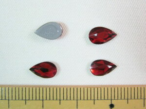 XtXL[izbgtBbNXj2303@Pear Flat Back@8x5mmScarlet(276) M-Foiled