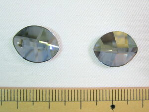 XtXL[izbgtBbNXj2204@Pure Leaf Flat Back@14x11mmCrysral(001) Blue Shade(BLSH) M-Foiled