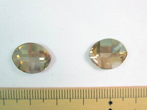 XtXL[izbgtBbNXj2204@Pure Leaf Flat Back@14x11mmCrystal(001) Golden Shadow(GSHA) M-Foiled