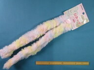 胸キュンモール（ワイヤー入りフェイクファー）ミックス　レインボー