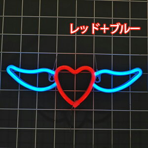 �n�[�g�^�̗��̌`��l�I���T�C�� LED �l�I���T�C�� neon light �A�����J �G���W�F���n�[�g���C�g LED�Ŕ� �l�I���� �a���� �p�[�e�B�[���� �C���e���A���C�g ���͋C��胍�S �o�[ BAR ����Ŕ� �i