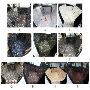 新型ペット用ドライブシート 車用ペットシート 犬マット 車載 折り畳み式 後部座席用 カーシートカバー 撥水加工 耐摩 滑り止め 汚れ防止 取り付け簡単 飛び出し防止 アウトドアレジャー