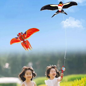 凧 カイト おもちゃ 子供 玩具 凧揚げ カイト凧 鷹 カイト鷹 鳥よけ 鳥よけカイト 紙鳶 飛びやすい 組み立て簡単 釣り ロッド アウトドア 公園遊びグッズ よく飛ぶ