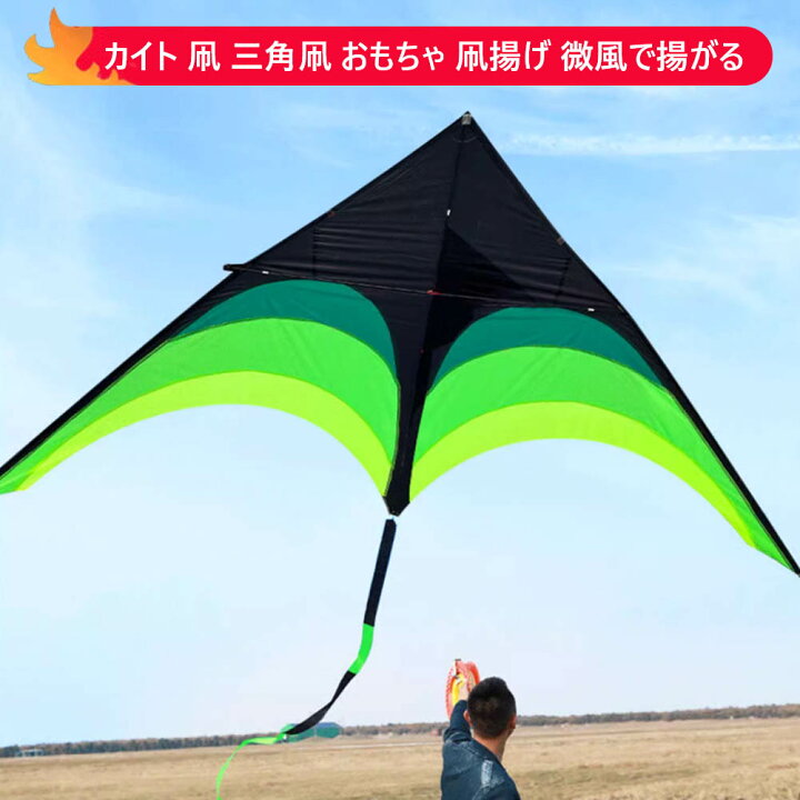 楽天市場】カイト 凧 三角凧 カラフルカイト たこあげ 大人 子供 凧 