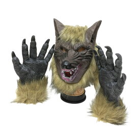 仮装 コスプレ用 オオカミマスク 狼 お面 動物 アニマル 仮面 お面 コスチューム マスク パーティー 変身 変装 雑貨 パーティー イベント 宴会 学園祭 文化祭 お化け屋敷 妖怪 ホラーマスク
