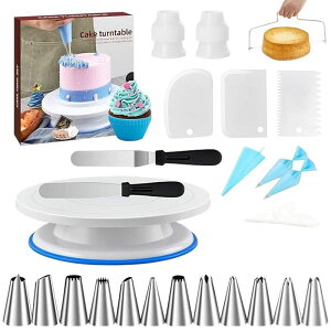 �P�[�L ��]�� ���a27.5cm �P�[�L������ 360�x��] �i������Z�b�g 82�_�Z�b�g �i��� �i����� �P�[�L���p �^�[���e�[�u�� �V���J�Q���}�b�g �X�N���[�p�[ �t�� �x�[�L���O �c�[�� �f�R���[