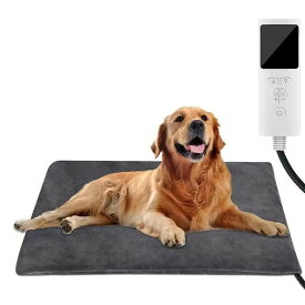 ペット用ホットカーペット ペット用ヒーター 45*45CM 猫 犬 小動物 ホットマット ヒーターマット 犬用ヒーター 猫用ヒーター 電気ヒーター ペット加熱パッド 水浸し防止 噛み癖対策 寒さ対策 省エネ カバー