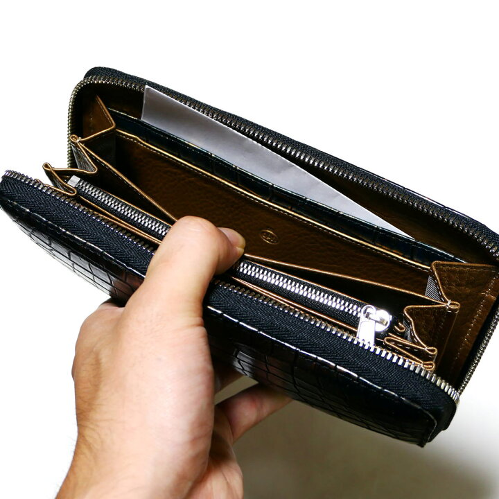 楽天市場】長財布 ラウンドファスナー メンズ レディース 財布 サイフ 