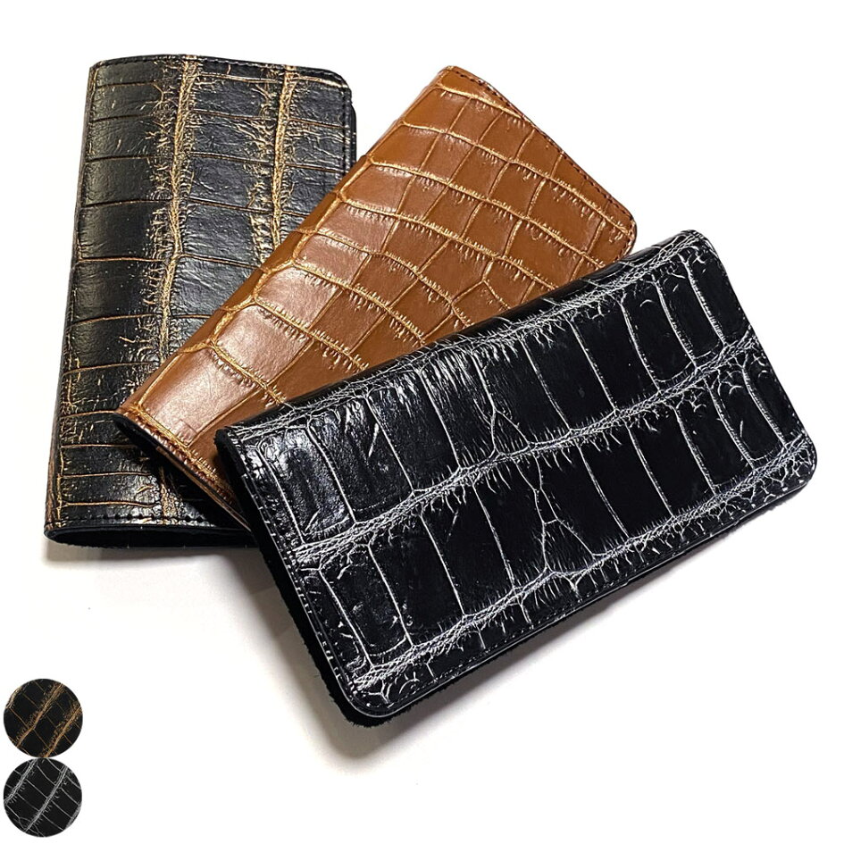 楽天市場 | オリジナルパースナカムラ - オリジナル皮革製品の製造販売店。財布・長財布を中心に販売中 [オリジナルパース・ナカムラ]  CRM1140-BG コインケース メンズ レディース 小銭入れ クロコダイル 小銭入れボックス型