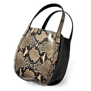 レスポートサックパイソン 蛇柄 トートバッグ LeSportsac 