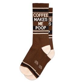 GUMBALL POODLE Socks COFFEE MAKES ME POOP