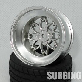 TEAM弥生　オフセット12 フラットシルバー 2個入り