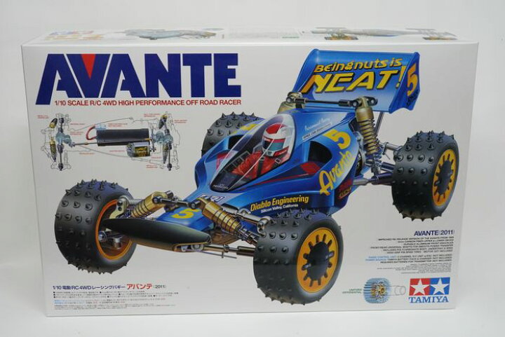 楽天市場】1/10RC 4WDレーシングバギー アバンテ (2011) : 中村模型店