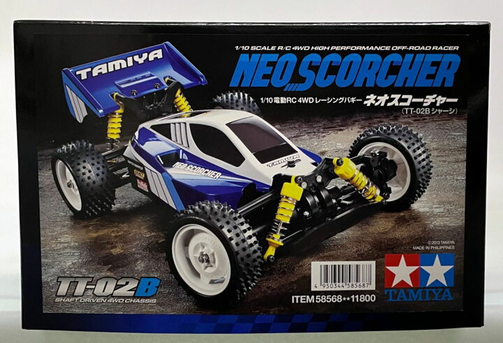 楽天市場】1/10RC ネオスコーチャー (TT-02Bシャーシ) 組み立てキット 
