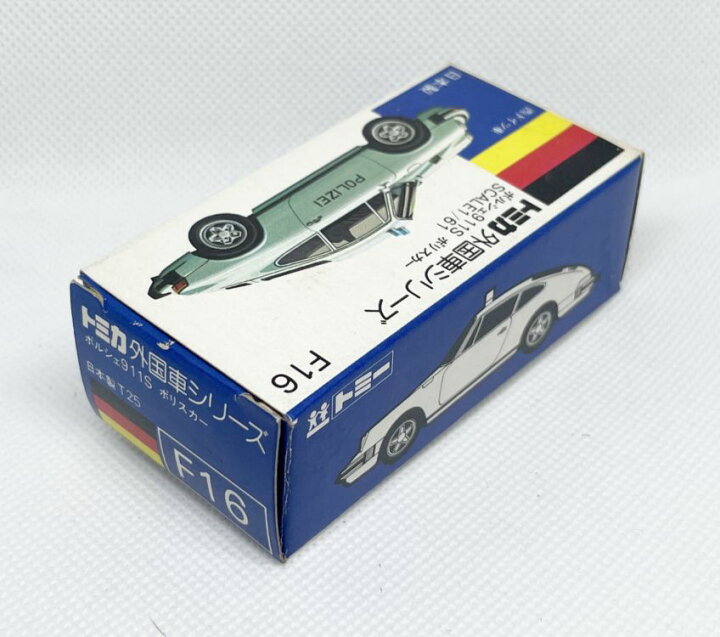楽天市場】青箱 トミカ F16 ポルシェ911Sポリスカー : 中村模型店