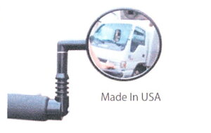 [�����x��]�u�~���N���~���[�v20MIR�E�~���[�͍L�����������3�C���`(76.2mm)�̉~�`�ʌ^�K���X�~���[���̗p�E���a13.75�`22.5�~���̃n���h���Ɏ�t�\�E���]�Ԃ��|��Ă��~���[��������d�l��