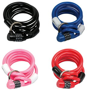 【SERFAS】ナンバーループロック【ダイヤルワイヤー錠】12mm×160mmレタパック送料510円★処分品