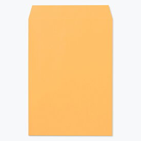封筒 クラフトカラー封筒 角3 オレンジ 85g ヨコ貼 枠なし 100枚 kd0337 | b5 角3封筒 b5サイズ 角形3号 b5版 郵便番号枠なし 定形外