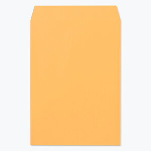 封筒 クラフトカラー封筒 角3 オレンジ 85g ヨコ貼 枠なし 500枚 kd0337 | b5 角3封筒 b5サイズ 角形3号 b5版 郵便番号枠なし 定形外