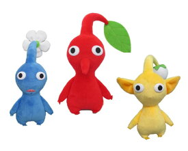 ピクミン (赤ピクミン / 青ピクミン / 黄ピクミン ) 3点セット PK01 PK02 PK03 ぬいぐるみ 高さ17cm 三英貿易 ピクミン ゲーム 子供 男 グッズ 誕生日 誕生日プレゼント おもちゃ アニメ 敬老の日 2025 送料無料