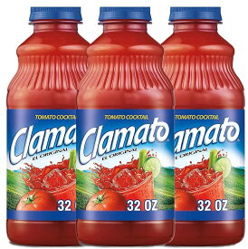Clamato クラマト トマトカクテル 946ml 3本セット ジュース 野菜 飲料 アメリカ スパイス