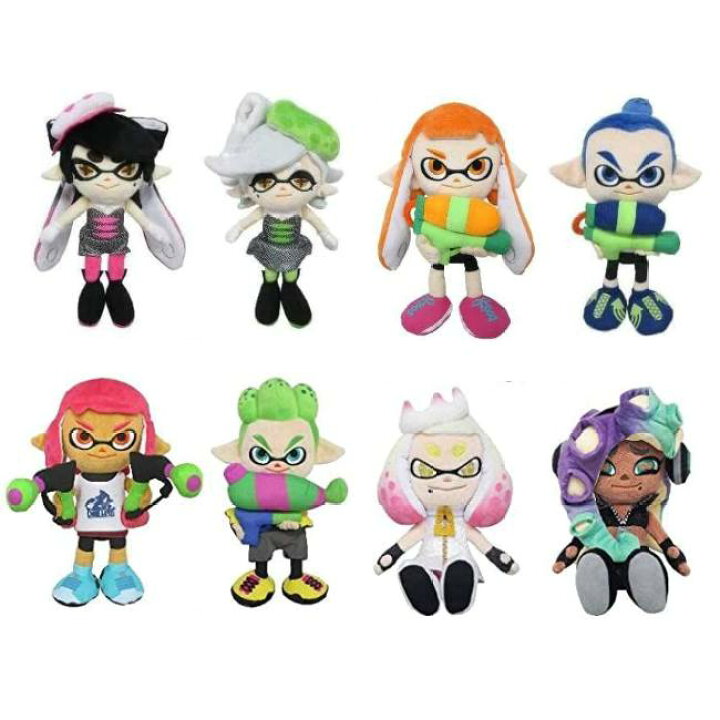 楽天市場】スプラトゥーン Splatoon 8種セット (アオリ & ホタル 