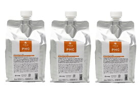 【安心保障付き】エルコス（ELLCOS） Eセラップ PHC 1000g（1kg）詰替用（リフィル ) 3個セット ダメージヘアケアトリートメント ペーハーコントロール 業務用 ヘアケア シャンプー トリートメント カラーバター セラップ サロン専売品 正規品 正規代理店 送料無料 2023